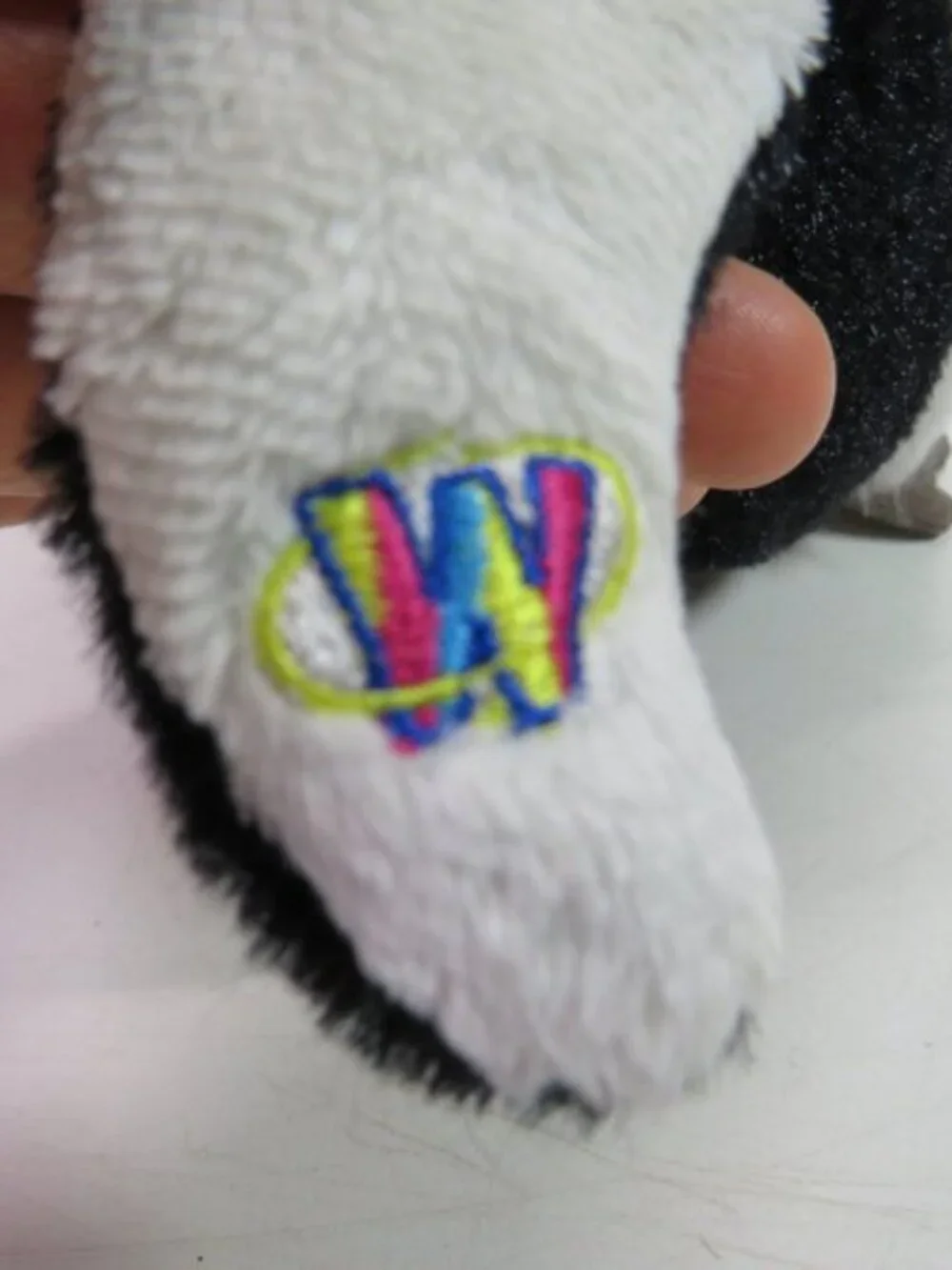 Vintage Penguin Plush Lot of 4 Webkinz Ganz Gund ABC Peace Sign Clips Christmas